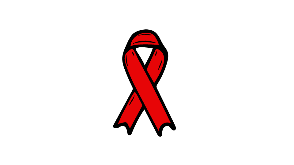 AIDS ribbon